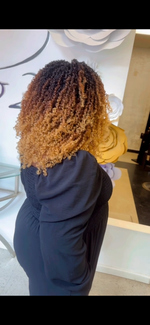 Load image into Gallery viewer, “Layers of Honey” Kanky Twirl Crochet Hair
